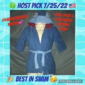 Saint eve swim size small (5/6) Shark 🦈 robe / swim cover